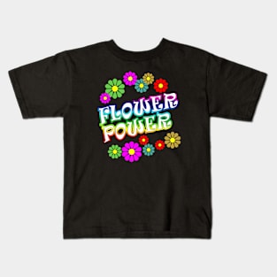 Flower Power Kids T-Shirt